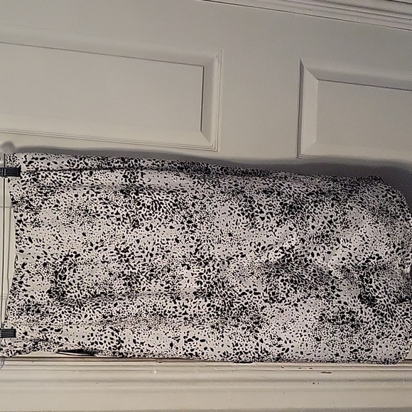 NWT Nine West Animal Print Faux Wrap Skirt - Picture 6 of 12